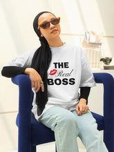 Women's Oversized Classic Tee | The Real Boss